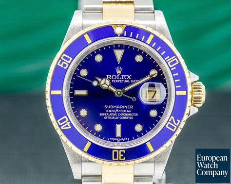 16613 rolex history|rolex submariner 16613 blue dial.